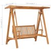 Swing Bench 170 cm Solid Teak Wood