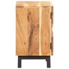 Piqua Bedside Cabinet 40x30x51 cm Solid Acacia Wood