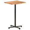 Bar Table Round Rough Mango Wood – 50x50x110 cm, Live Edge Acacia Wood