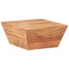 Coffee Table V-shape 66x66x30 cm – Solid Acacia Wood