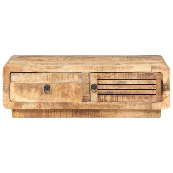 Coffee Table 90x60x29 cm – Rough Mango Wood