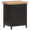 Hillsdale Bedside Cabinet 40x30x52 cm Rough Mango Wood