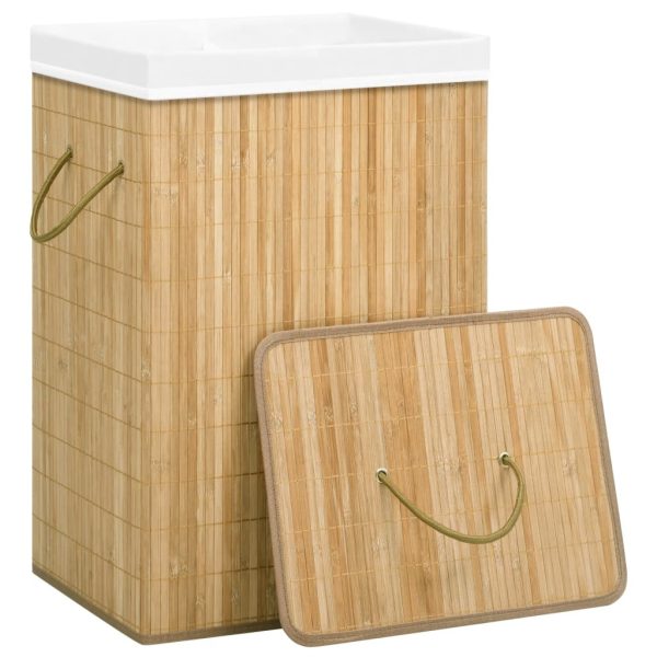 Bamboo Laundry Basket 72 L