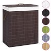 Bamboo Laundry Basket Brown 100 L