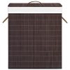 Bamboo Laundry Basket Brown 100 L