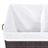 Bamboo Laundry Basket Brown 100 L