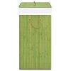 Bamboo Laundry Basket Green 100 L