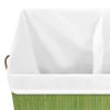 Bamboo Laundry Basket Green 100 L