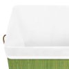 Bamboo Laundry Basket Green 83 L