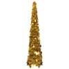 Pop-up Artificial Christmas Tree PET – 120×25 cm, Gold