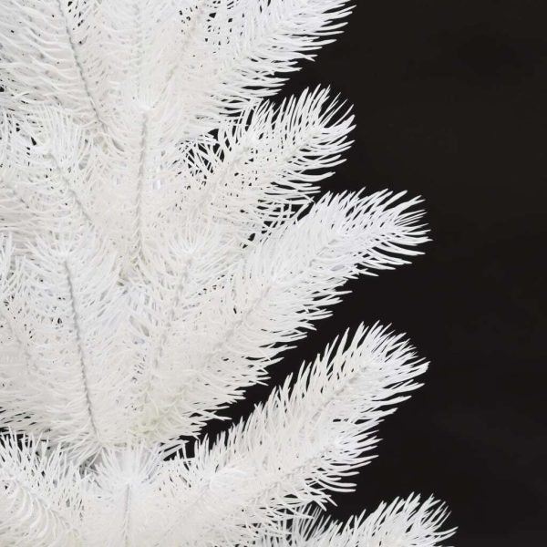 Artificial Christmas Tree Lifelike Needles White – 65×35 cm