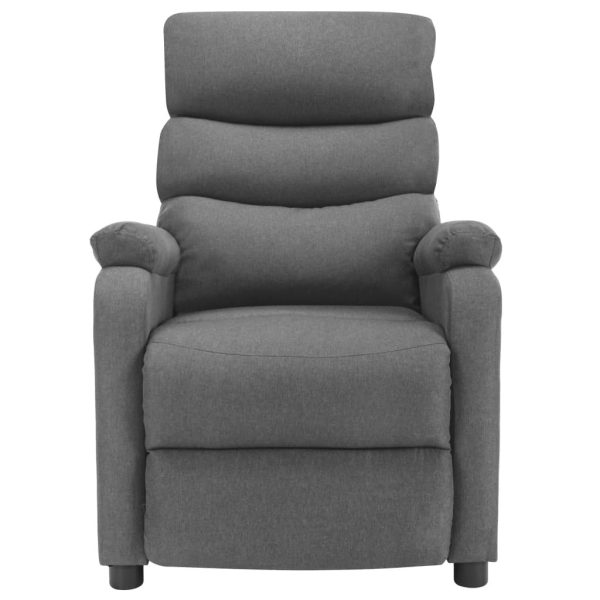 Massage Recliner Fabric – Light Grey