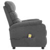 Massage Recliner Fabric – Light Grey