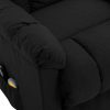 Stand-up Massage Recliner Fabric – Black