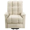 Stand-up Massage Recliner Fabric – Cream