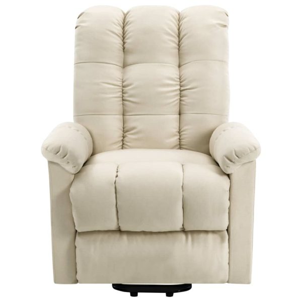 Stand-up Massage Recliner Fabric – Cream