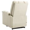 Stand-up Massage Recliner Fabric – Cream