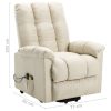 Stand-up Massage Recliner Fabric – Cream