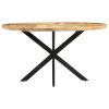 Dining Table – 140x80x75 cm, Solid Mango Wood