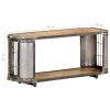 Childwall TV Cabinet Solid Mango Wood – 90x30x40 cm