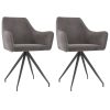 Dining Chairs Velvet – Dark Grey, 2