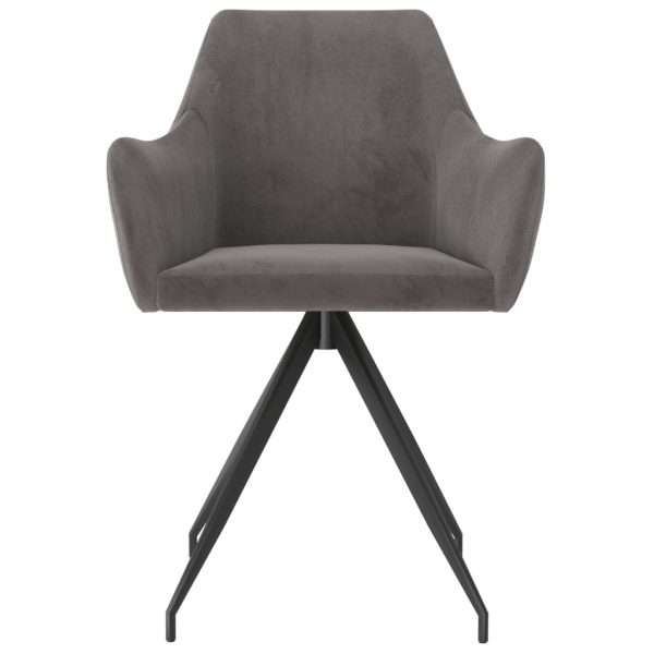 Dining Chairs Velvet – Dark Grey, 2