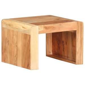 Durham Side Table 43x40x30 cm Solid Acacia Wood