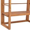 Shelving Unit Solid Teak Wood – 60x30x180 cm