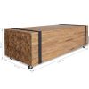 Coffee Table 110x45x38 cm Solid Teak Wood