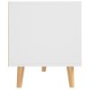 Dunstable TV Cabinet 90x40x48.5 cm Engineered Wood – White