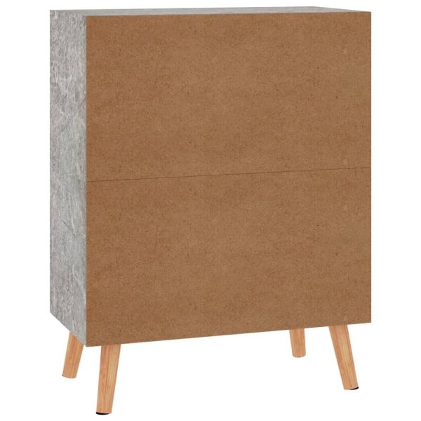Sideboard 60x30x72 cm Engineered Wood – Concrete Grey
