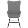 Rocking Chair Fabric – Dark Grey, Without Footrest