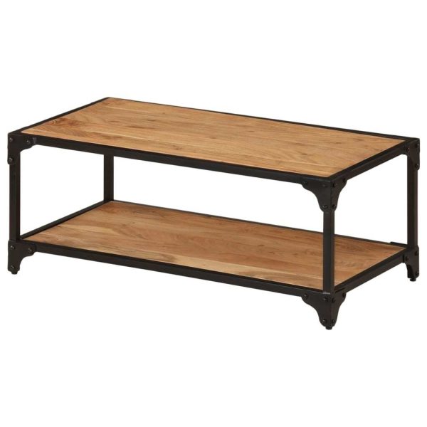 Coffee Table 90x45x35 cm Solid Wood – Solid Acacia Wood