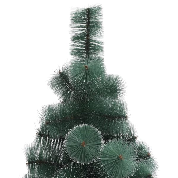 Artificial Christmas Tree with Stand Green PET – 120×65 cm