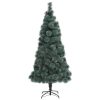 Artificial Christmas Tree Green PVC&PE – 120×70 cm, Without Flocked Snow