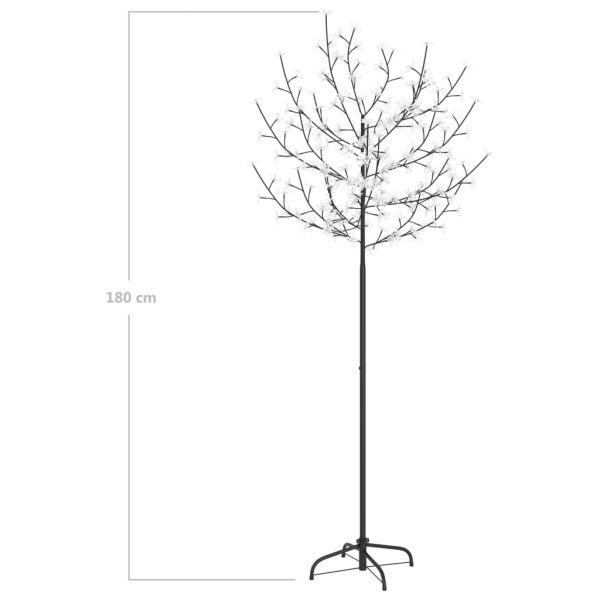 Christmas Tree LEDs Warm White Light Cherry Blossom – 180 cm