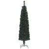 Artificial Slim Christmas Tree with Stand Fibre Optic – 64×35 cm