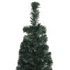 Artificial Slim Christmas Tree with Stand Fibre Optic – 64×35 cm