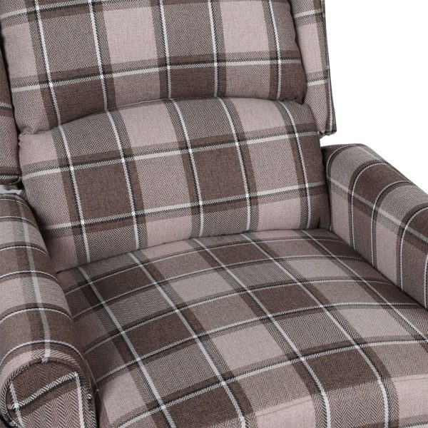 Massage Reclining Chair Fabric – Beige