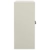 Office Cabinet Steel – 90x40x90 cm, Light Grey