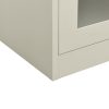 Office Cabinet Steel – 90x40x90 cm, Light Grey