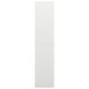 Locker Cabinet 90x40x180 cm Steel – White