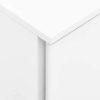 Mobile File Cabinet 39x45x67 cm Steel – White