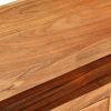 Bracknell TV Cabinet Multicolour 110x30x40 cm – Solid Acacia Wood