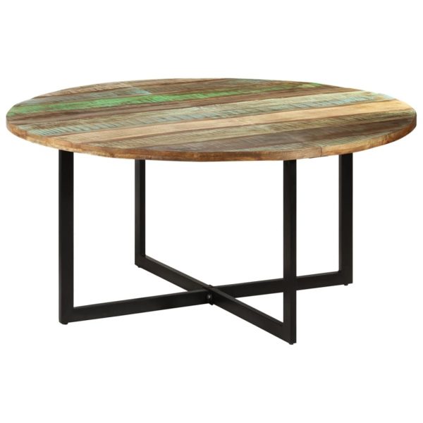 Dining Table 150×75 cm – Solid Reclaimed Wood