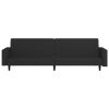 Ellington 2-Seater Sofa Bed Velvet – Black