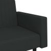 Ellington 2-Seater Sofa Bed Velvet – Black