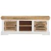 Horbury TV Cabinet 110x30x40 cm Solid Wood Mango