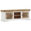 Horbury TV Cabinet 110x30x40 cm Solid Wood Mango