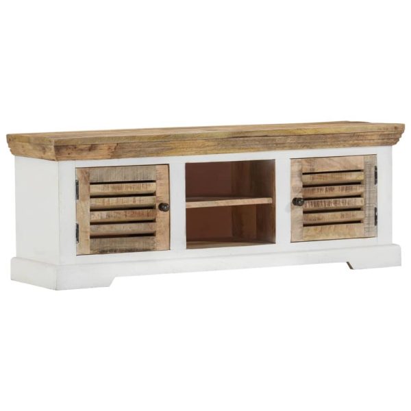 Horbury TV Cabinet 110x30x40 cm Solid Wood Mango